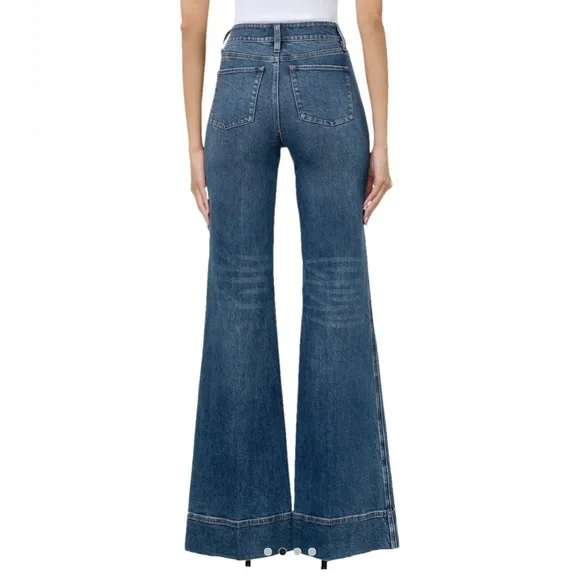alice + olivia Missa Mr. Wide Leg Jean,Size 26 - Picture 2 of 2